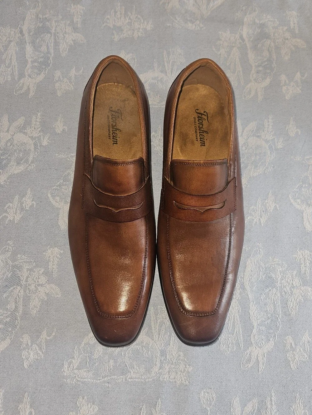 Florsheim Postino Moc Toe Penny Loafers Mens 12M - Picture 2 of 13